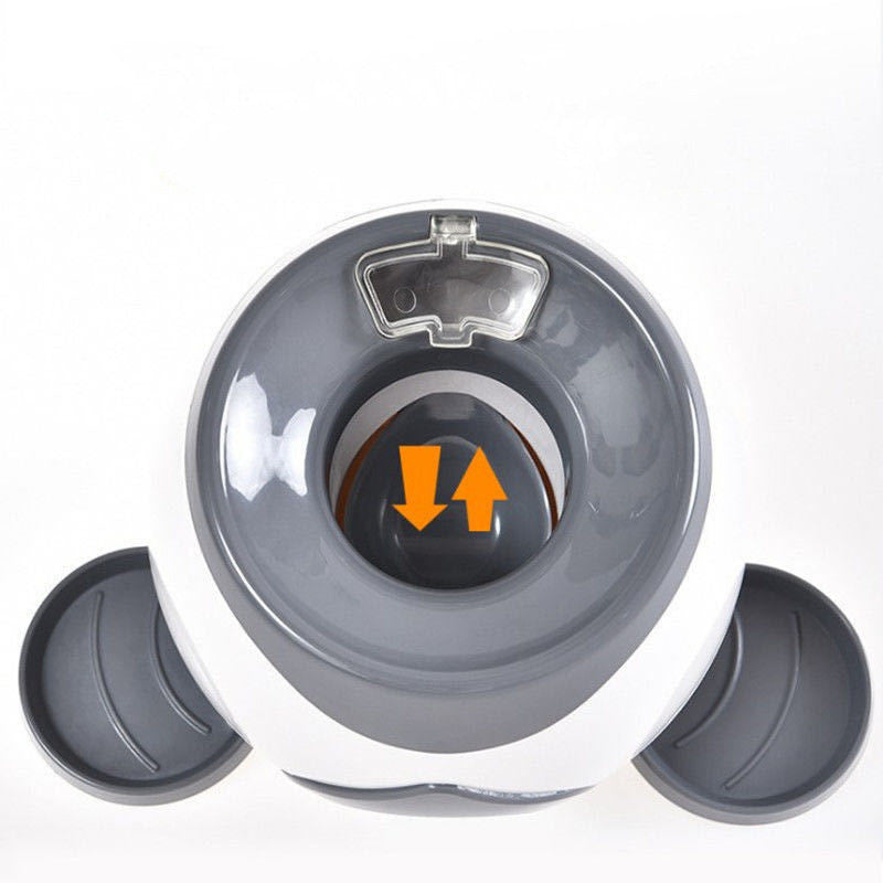Pet Dog Tennis Treat Dispenser Training Device Reward Machine Dog Snack Machine Ball Tossing Device Interactive Fun Dog Toy