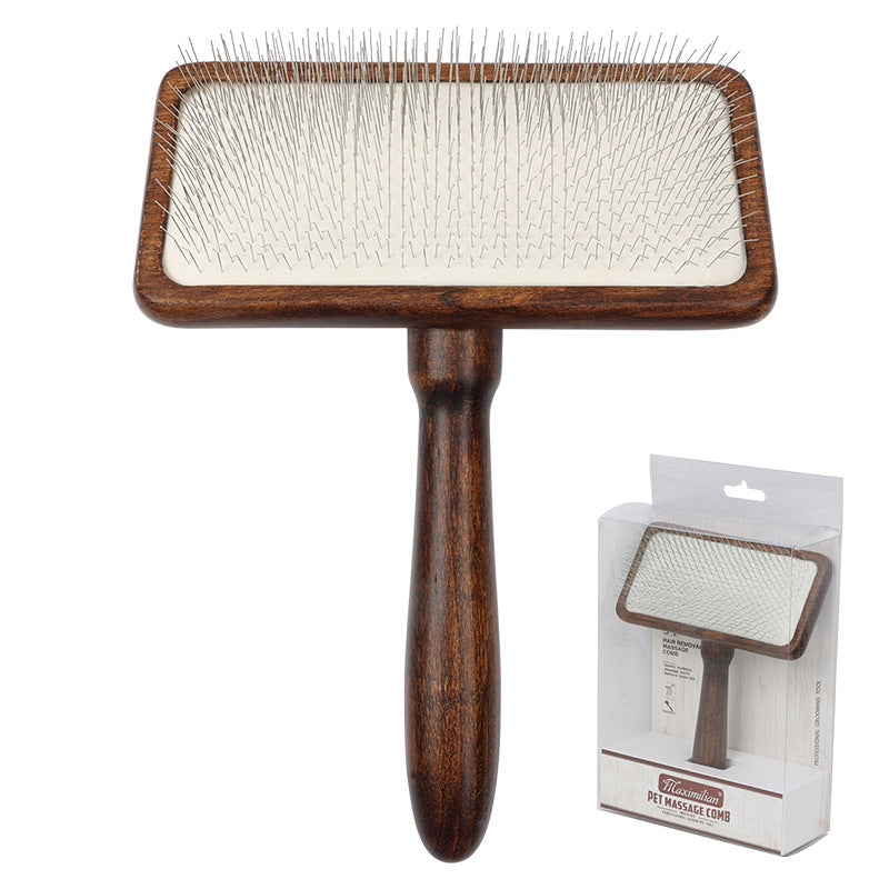 Dogs And Cats Solid Wood Comb