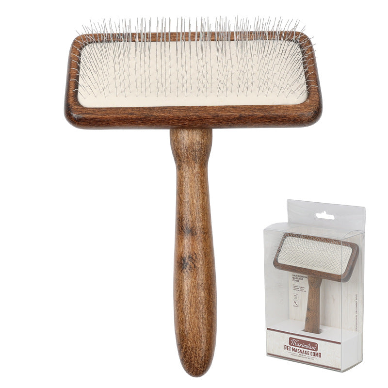 Dogs And Cats Solid Wood Comb