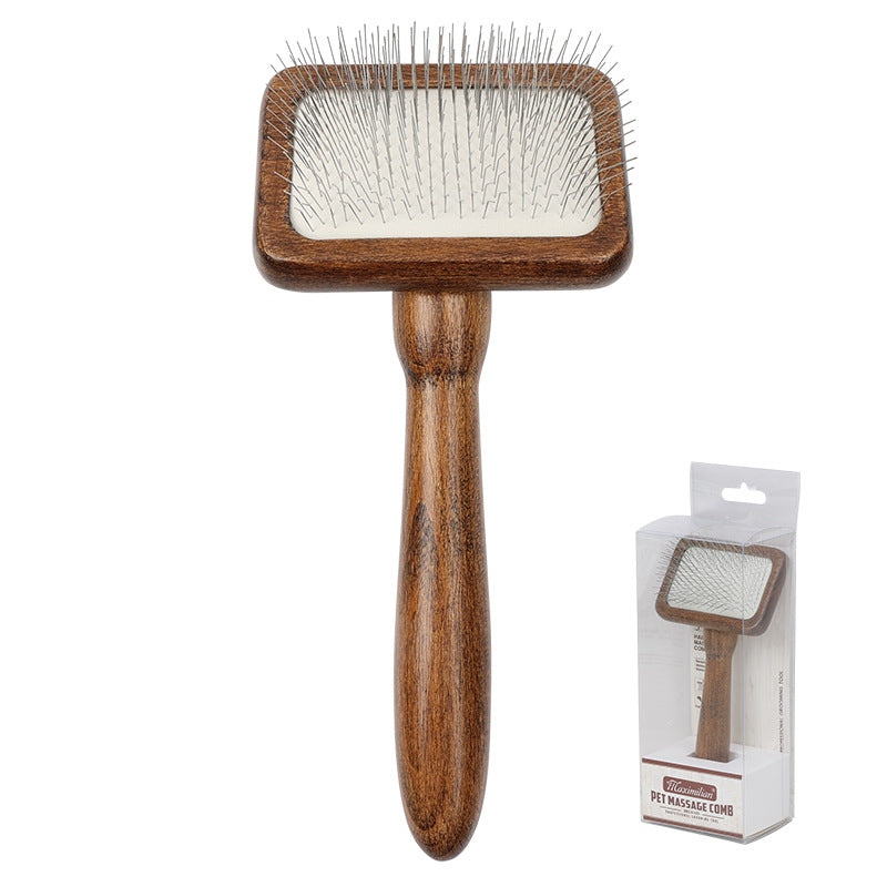 Dogs And Cats Solid Wood Comb