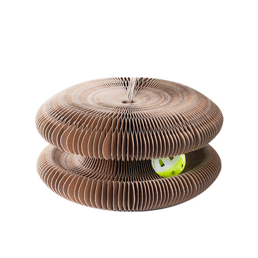 Cat's Paw Pad Wholesale Cat Claw Grinding Tool Corrugated Paper Wear-Resistant Cat Toy Thickened Cat Scratch Board Supplies